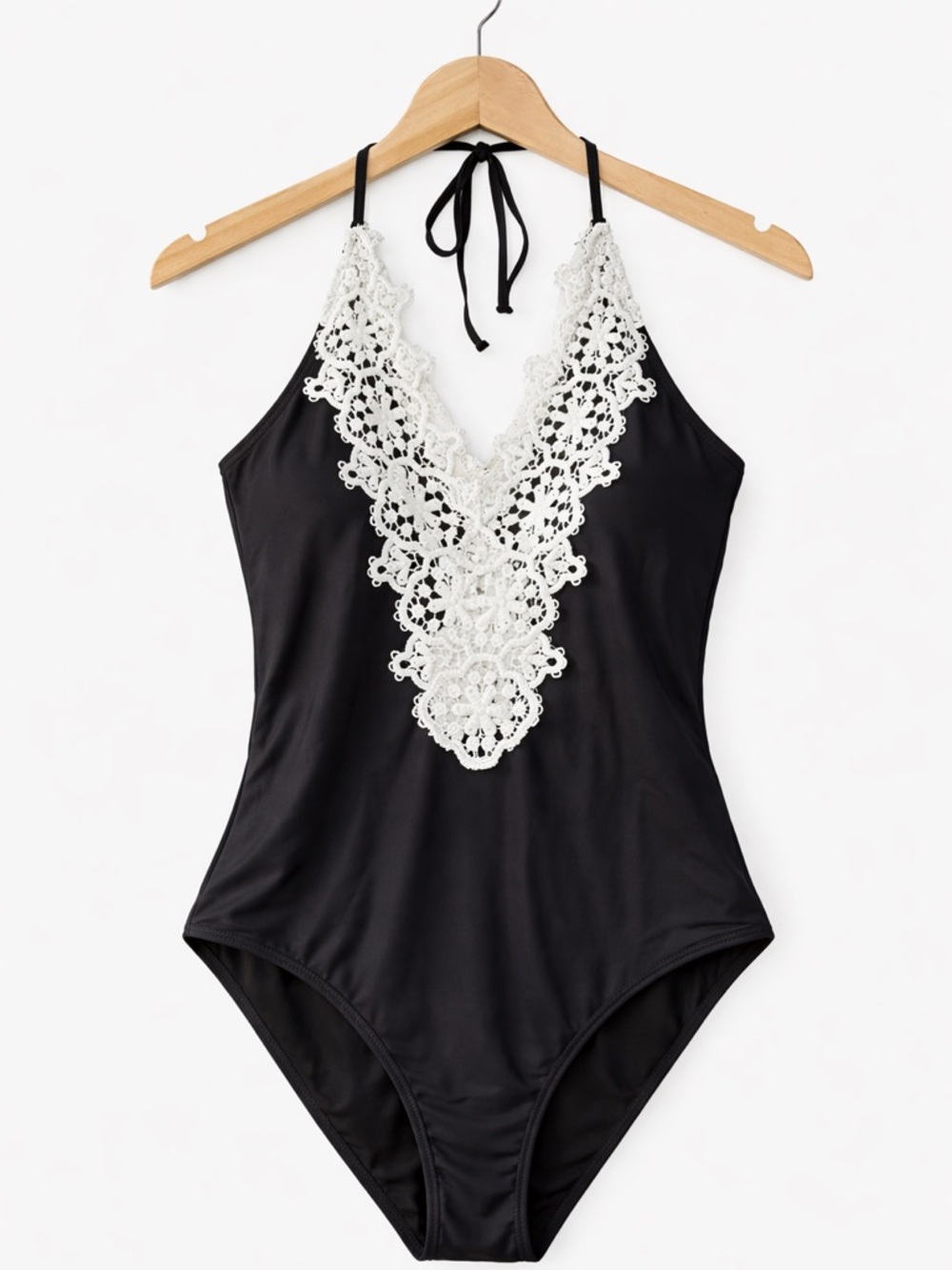 Blooming Jelly Lace Trim One Piece Swimsuit | Size M NWT